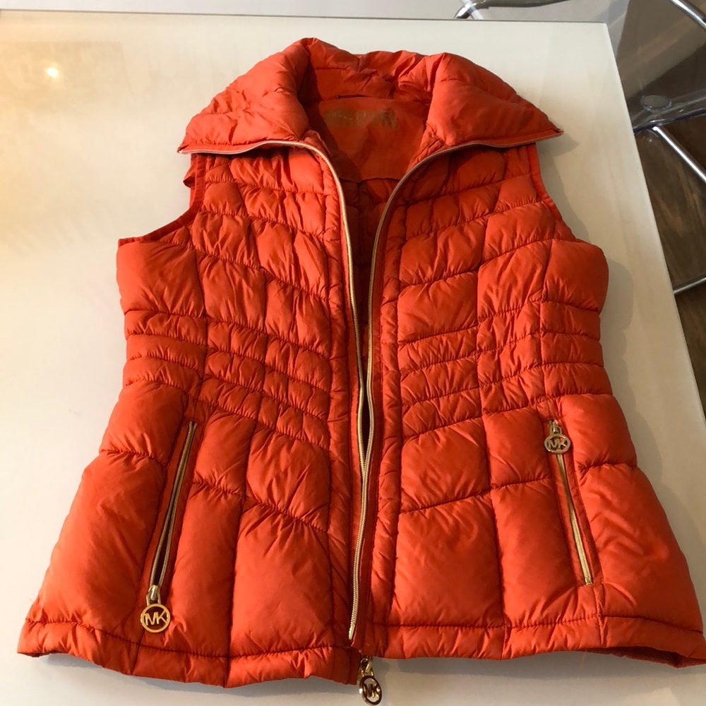 Michael Kors-Vest-Size S- Color Orange